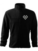 Pánska fleeceová bunda s výšivkou 43-FB-P1-FRONT