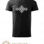 pánske tričko s folklornou výšivkou