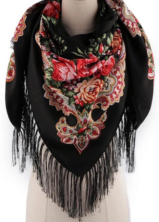 čierna-šatka-nová